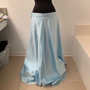 Blue Cinderella ball gown long skirt Sz 17 XL